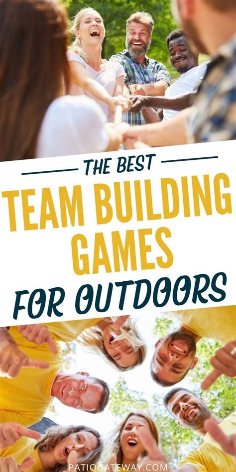 Best outdoor games for team building patio gateway – Artofit