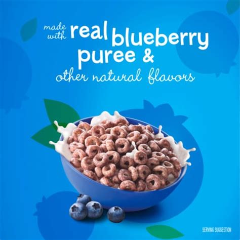 General Mills Blueberry Cheerios Large Size Cereal, 14.2 oz - Fry’s ...