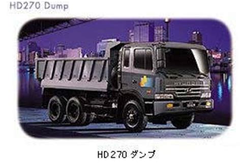 HYUNDAI HD270 - DUMP TRUCK(id:161648) Product details - View HYUNDAI HD270 - DUMP TRUCK from EC ...