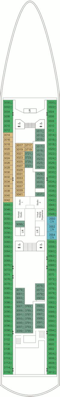 Marella Discovery 2 Deck Plans- Marella Cruises Marella Discovery 2 ...