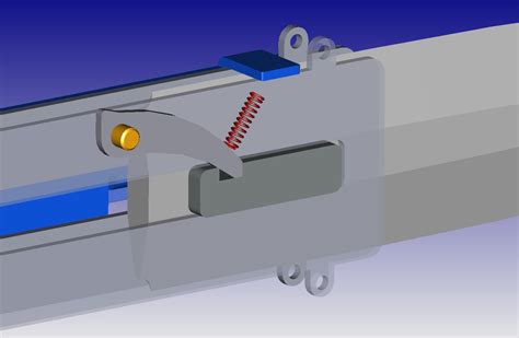 Switchblade Knife Mechanism