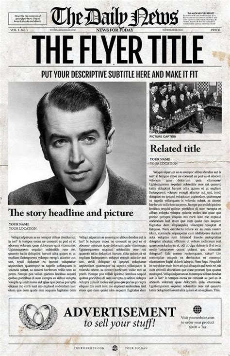 Old Blank Newspaper Template Awesome Pin by Tanny88 On New Design Ideas ...