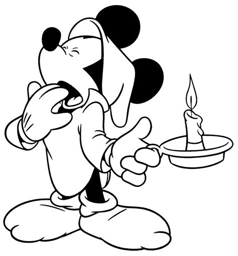 Mickey Mouse Coloring Pages 2 | Coloring Pages To Print