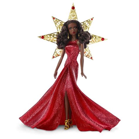 Barbie 2017 Holiday Barbie Doll, Dark Hair - Walmart.com - Walmart.com