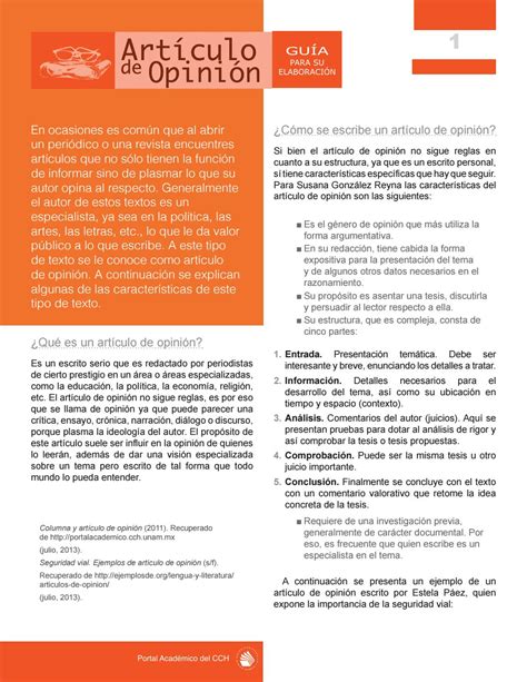 Articulo opinion by Rossmar García - Issuu