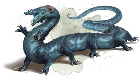 Behir » Dungeons & Dragons - D&D 5 | Fantasy monster, Fantasy creatures, Creature concept