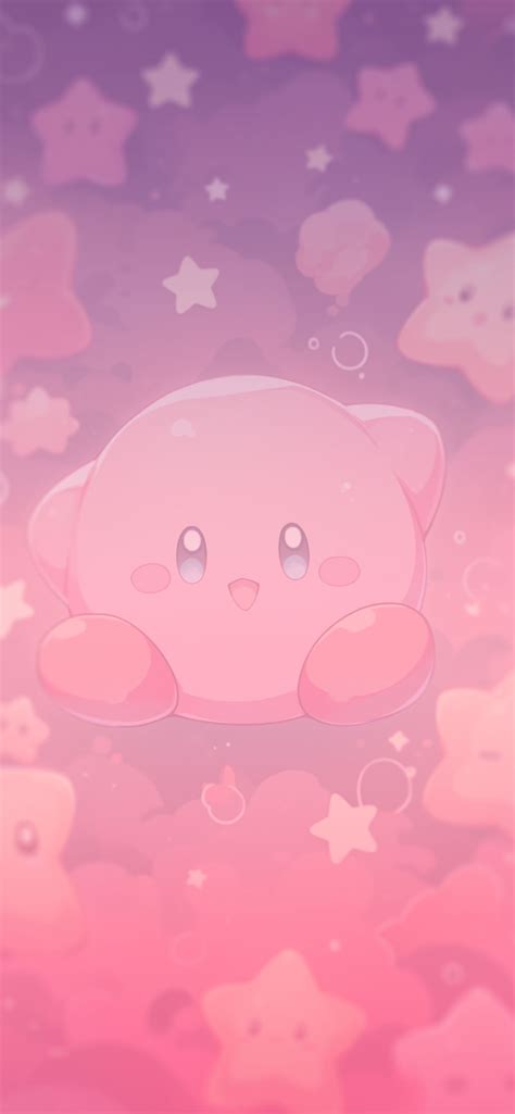 Kirby & Stars Pattern Wallpapers - Cool Kirby Wallpapers for iPhone