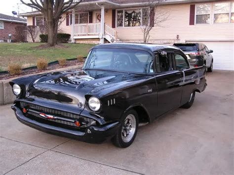 1957 Chevy 2 door 150 sedan pro-street, hot rod, gasser, street rod, drag car, for sale