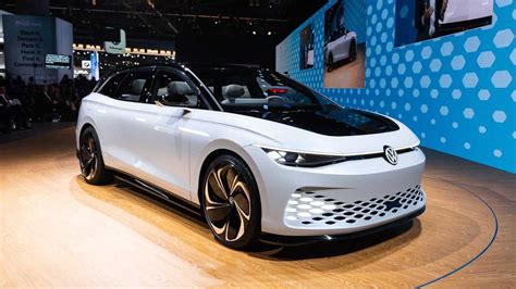 Volkswagen ID Space Vizzion Concept Arrives Previewing Future EV Wagon