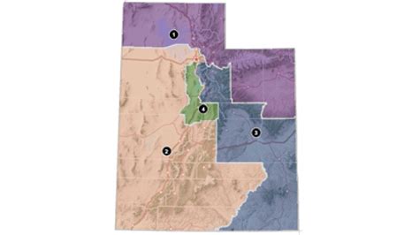 2012 Utah Congressional District Maps