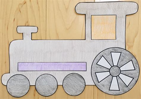 Train Paper Craft