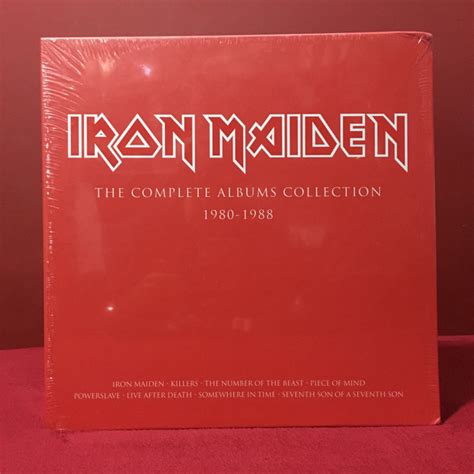 Iron Maiden - The Complete Albums Collection 1980-1988 (2014, 180 gram ...