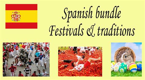 Spanish GCSE bundle - Festivals and traditions | Teaching Resources