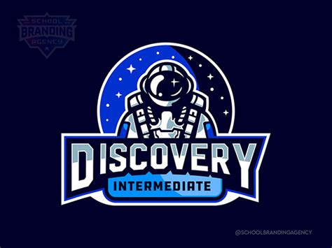 Discovery Intermediate School Logo Design on Behance