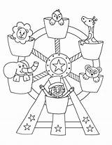 Free Carnival Coloring Pages ⋆ The Hollydog Blog sketch template