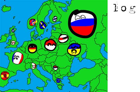 Image - Countryball Europe map!.jpg | TheFutureOfEuropes Wiki | FANDOM powered by Wikia