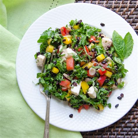 Tangy Italian Black Rice Salad - Garlic & Zest