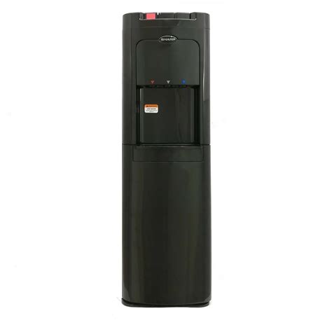 Sharp Bottom Loading Three Faucet Water Dispenser, 5 Gallon Capacity, Black, SWD-E3BL Online at ...