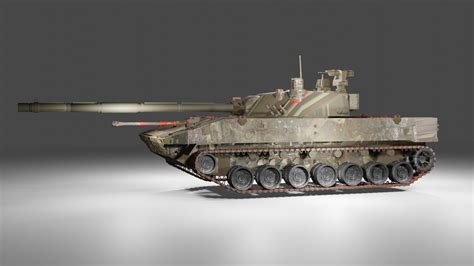 Sprut-SDM1 Tank 3D model | CGTrader