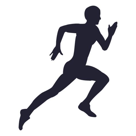 Running Silhouette Transparent Free PNG | PNG All