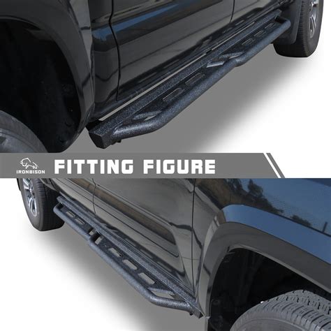 IRONBISON Running Boards Fits 2005-2023 Toyota Tacoma Double Cab Heavy