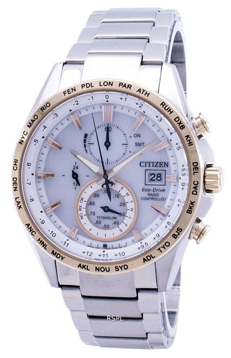 Citizen Eco-Drive Chronograph Power Reserve Radio-Controlled AT8156-87A Men's Watch ...