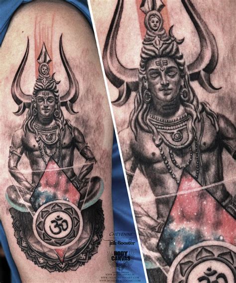 Om Tattoo, Shiva meditating | Trishul tattoo designs, Om tattoo design ...