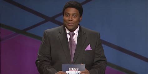 How Alex Trebek Felt About Kenan Thompson’s Black Jeopardy Sketches On ...