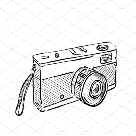 How To Draw A Vintage Camera at How To Draw