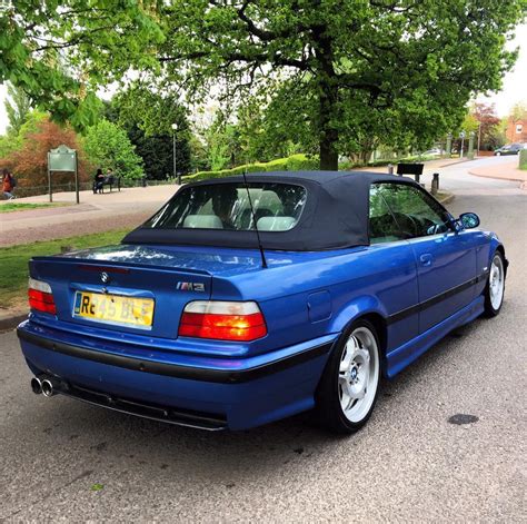 1998 BMW 323I CONVERTIBLE FULL M3 REPLICA ESTORIL BLUE RARE HEATED LEATHERS | in Basford ...