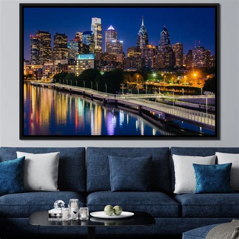 Philadelphia Skyline | NicheCanvas