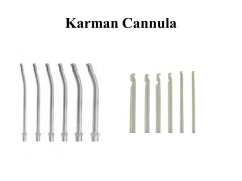 Karman cannula uses and sizes - Surgicaltechie.com