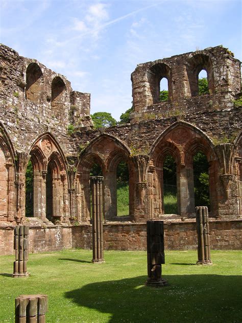 Furness Abbey 084 | Chapter house of the remains of an abbey… | Flickr