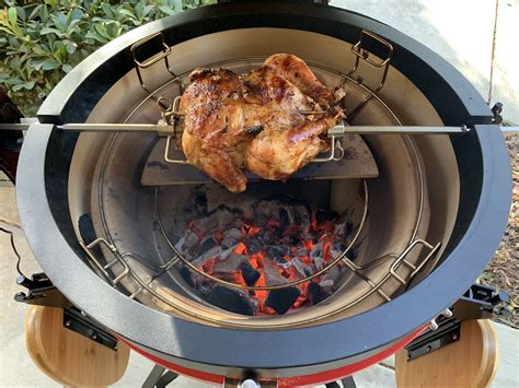 Kamado Grill Rotisserie - Portable Grill