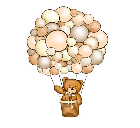 Teddy Bear With Balloons Clipart | ubicaciondepersonas.cdmx.gob.mx