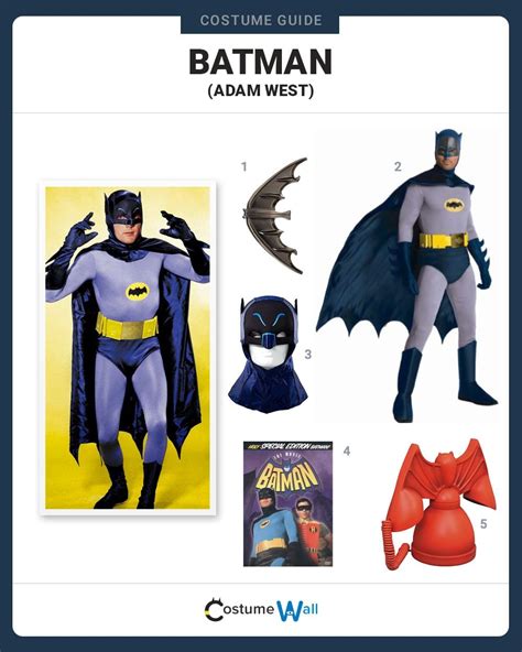 Dress Like Batman (Adam West) Costume | Halloween and Cosplay Guides