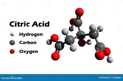 Citric Acid Stock Illustration - Image: 50435667