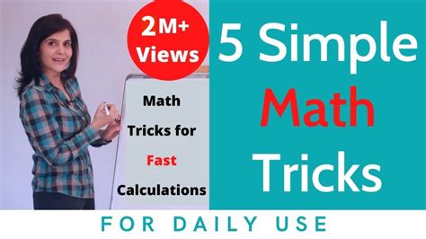 5 Simple Math Tricks For Fast Calculations | Mathematics Tricks for ...