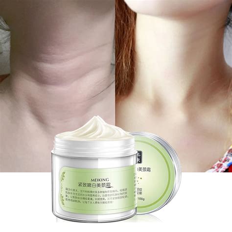 100g Neck Whitening Cream Moisturizing Anti Wrinkle Anti Aging Firming Neck Care Skincare Skin ...