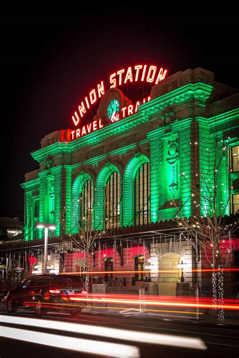 Denver Union Station at Christmas 2 | Christmas in Denver | Scott Smith Photography