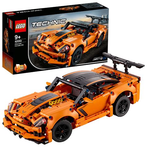 LEGO Technic Chevrolet Corvette ZR1 42093 Model Car Building Set - Walmart.com