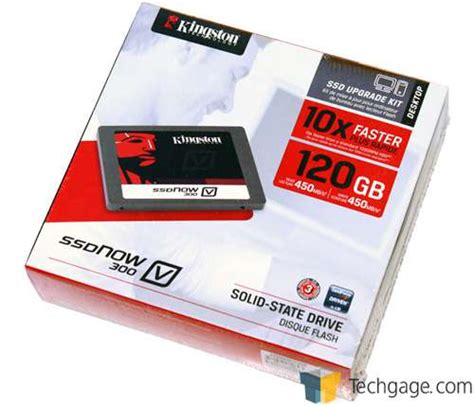 Kingston SSDNow V300 120GB SSD Review – Techgage