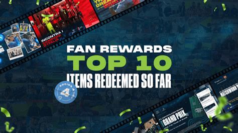 Top 10 Fan Rewards redeemed in the 2021/22 season - Socios.com