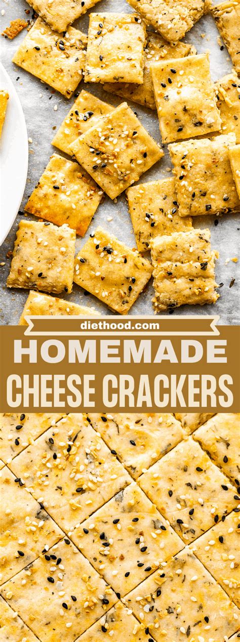 Easy Homemade Cheese Crackers Recipe | Diethood