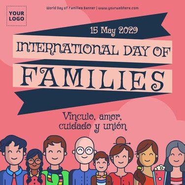 Create banners for International Day of Families