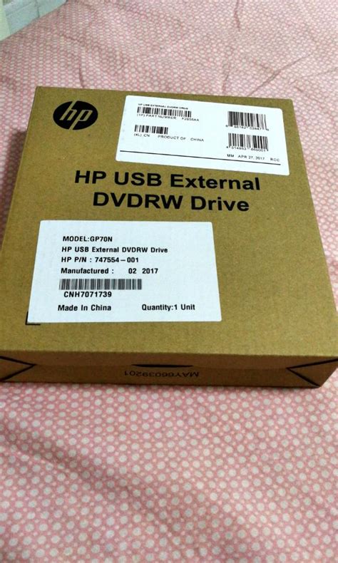 HP external DVD drive, Computers & Tech, Parts & Accessories, Hard ...