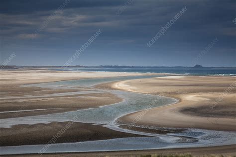 Beach at low tide - Stock Image - F014/2162 - Science Photo Library