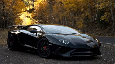 Black Lamborghini Aventador 4K HD Wallpapers | HD Wallpapers | ID #31887