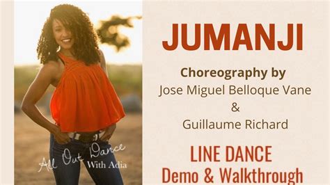 Jumanji - LINE DANCE - Demo/Tutorial - YouTube