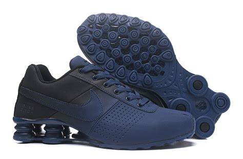 Nike Air Shox Deliver 809 Men Running shoes Deep Blue Black - Febbuy